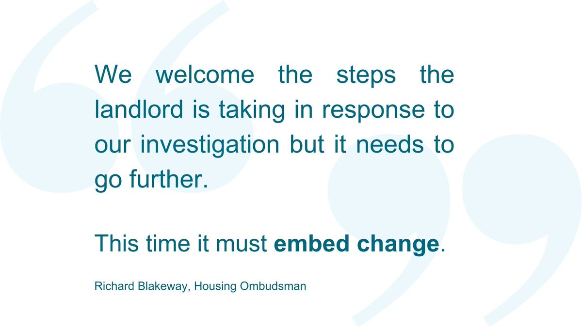 Housing Ombudsman tweet media