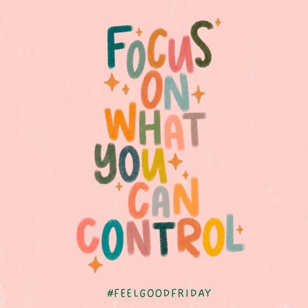 CodeGreenEMS's tweet photo. This week's #feelgoodfriday is a reminder to try not to worry about the things you can't control! #mentalhealthawareness #thecodegreencampaign https://t.co/gczYjYOvCo