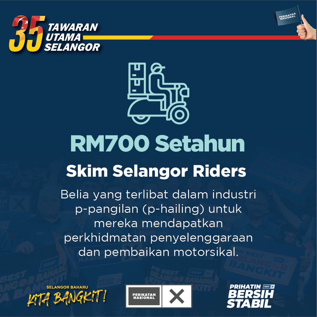 ammaraffie's tweet photo. Tawaran PN Selangor - antara manifesto yang terbaik. 

Jom undi Perikatan Nasional! Selangor Baharu! https://t.co/4p08Bi7vtI