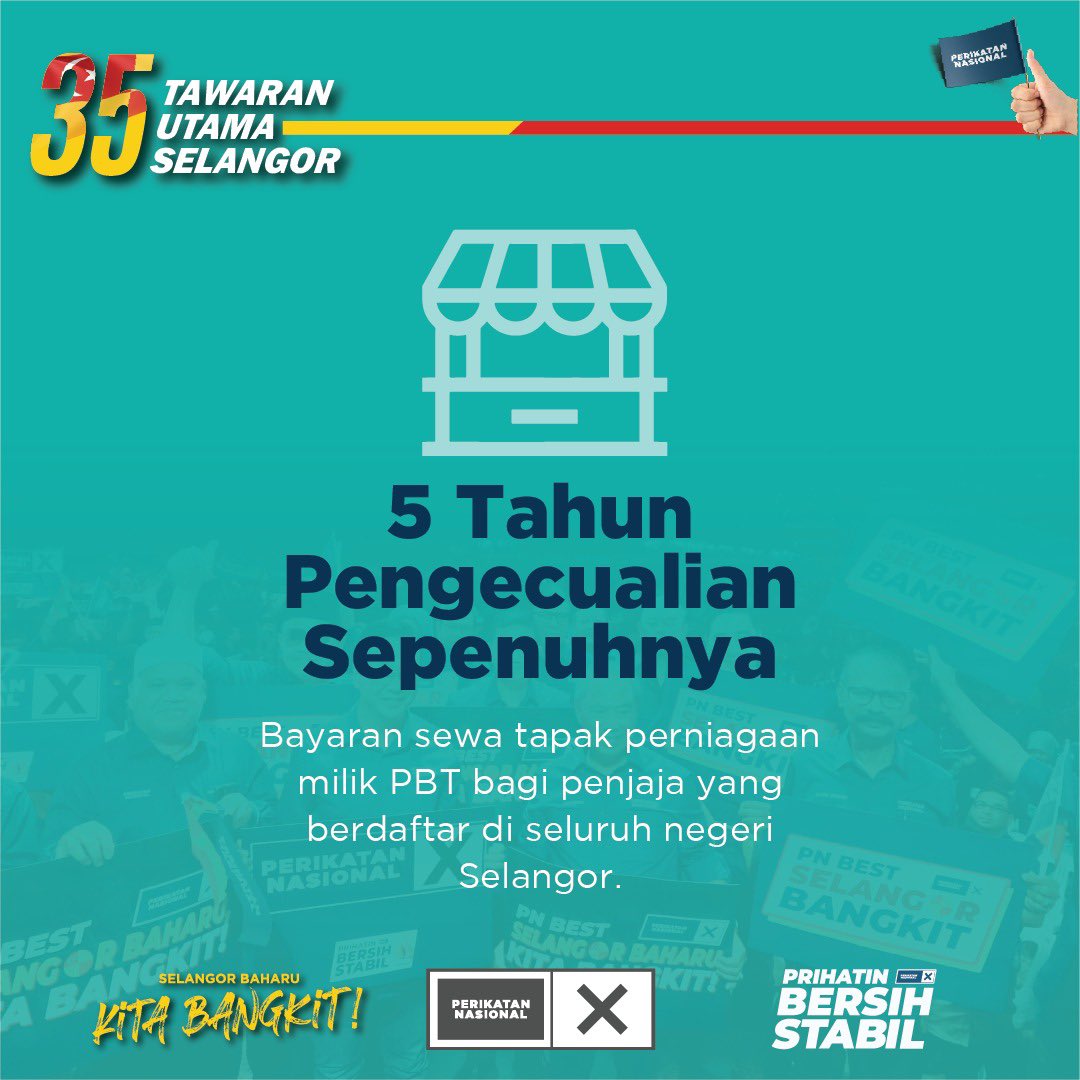 ammaraffie's tweet photo. Tawaran PN Selangor - antara manifesto yang terbaik. 

Jom undi Perikatan Nasional! Selangor Baharu! https://t.co/4p08Bi7vtI