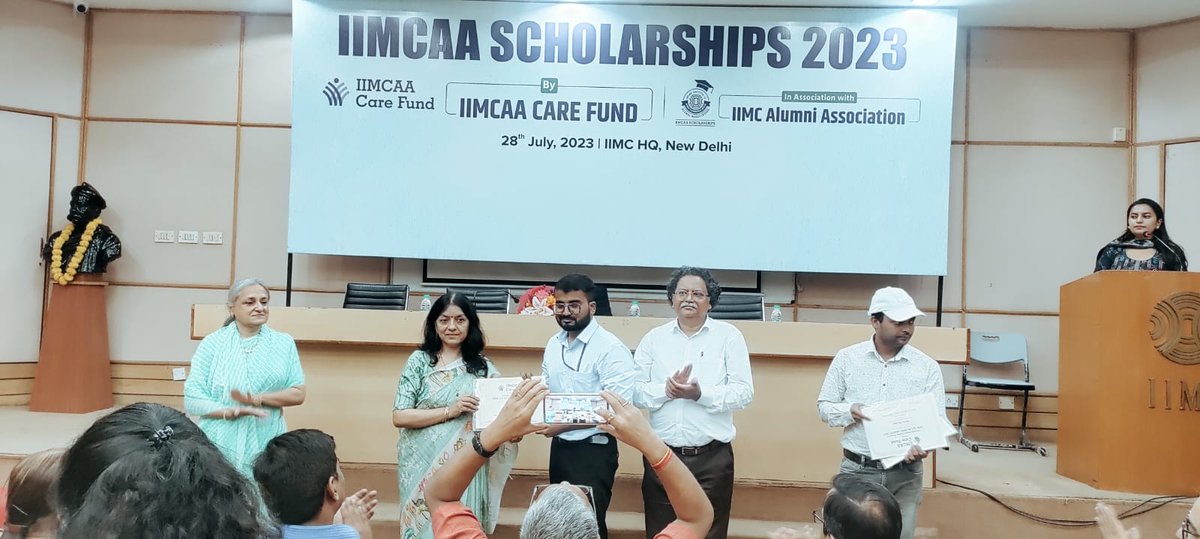 IIMC Alumni Association tweet media