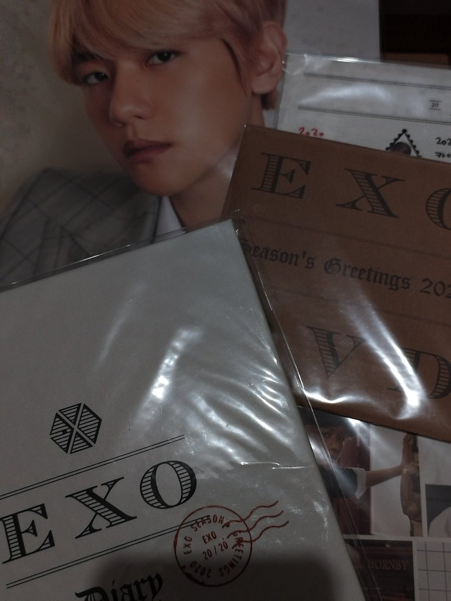 #s_seulgibearclaims 🧸

⌗ exo season greetings 2020 🧸

𖤐 inclusions: complete a4 posters, dvd, diary, sticker set, brochure, and outbox
𖤐 200 php
𖤐 onhand
𖤐 +15 pesos for pf

🚚 ggx, jnt, flash express, sdd
💌 gcash only
📍carmona, cavite