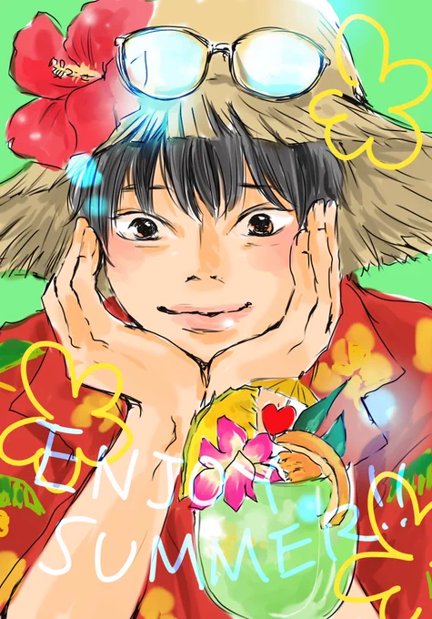 cさん よりいただきました『真夏のjamboreeなうかれはしゃぎいぶきさん』です 若干浮かれ具合たりないか?