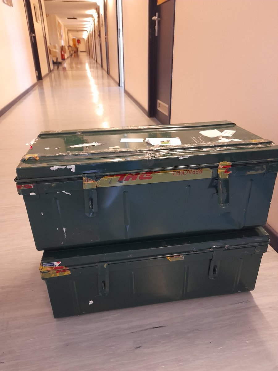 CasparEmilie's tweet image. Diplomatic bags with our 3 portatove EEG are ready and have been sent to Rwanda today ! 🗺🌍
We depart in 2 weeks for this novel research project ! Don't hesitate to follow our adventures 😄#Neuroscience
#Fieldresearch