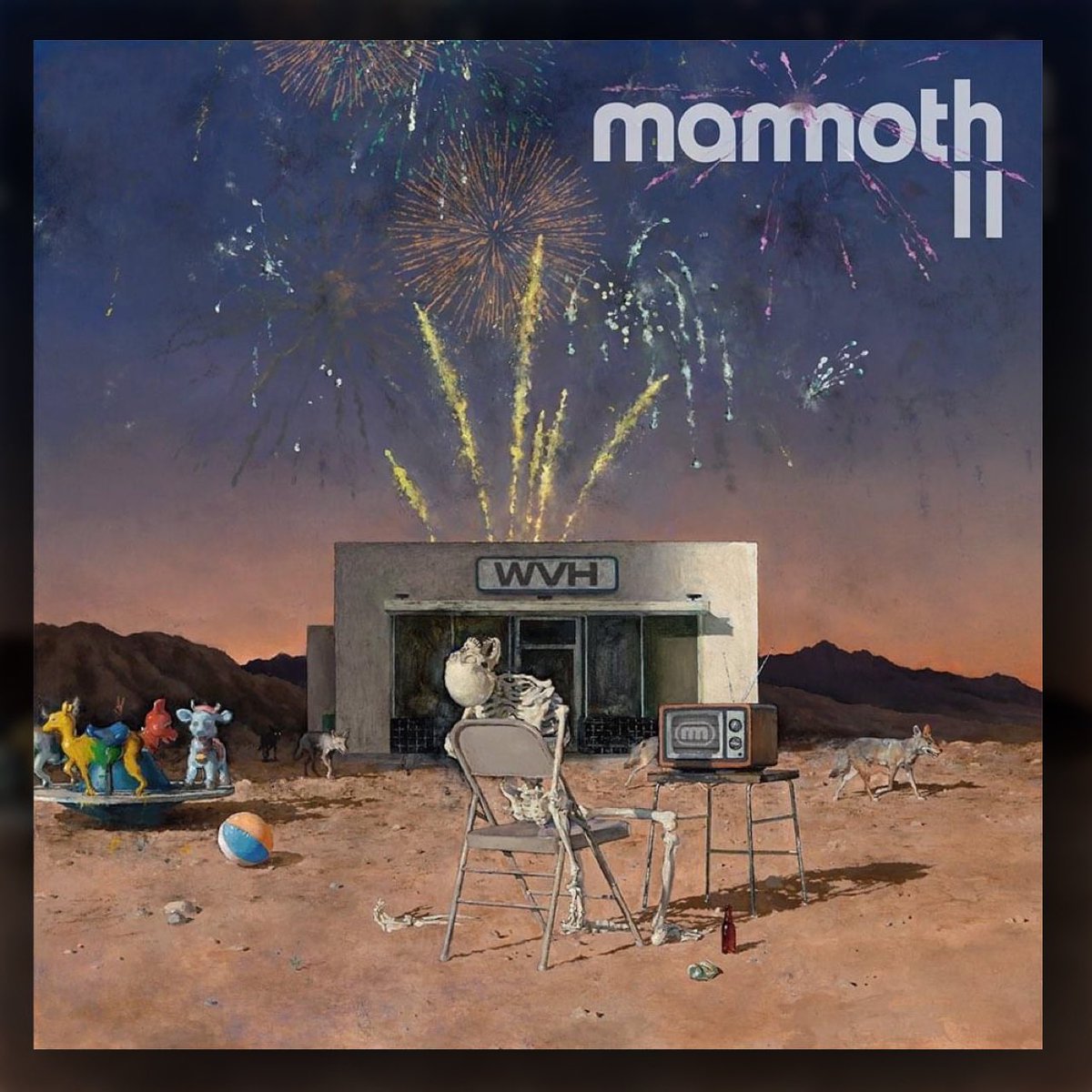 🚨Brand new album from @wolfvanhalen and @mammothwvh, “Mammoth ll”, is out now! Very proud of the work. Check it out! 🔥👊