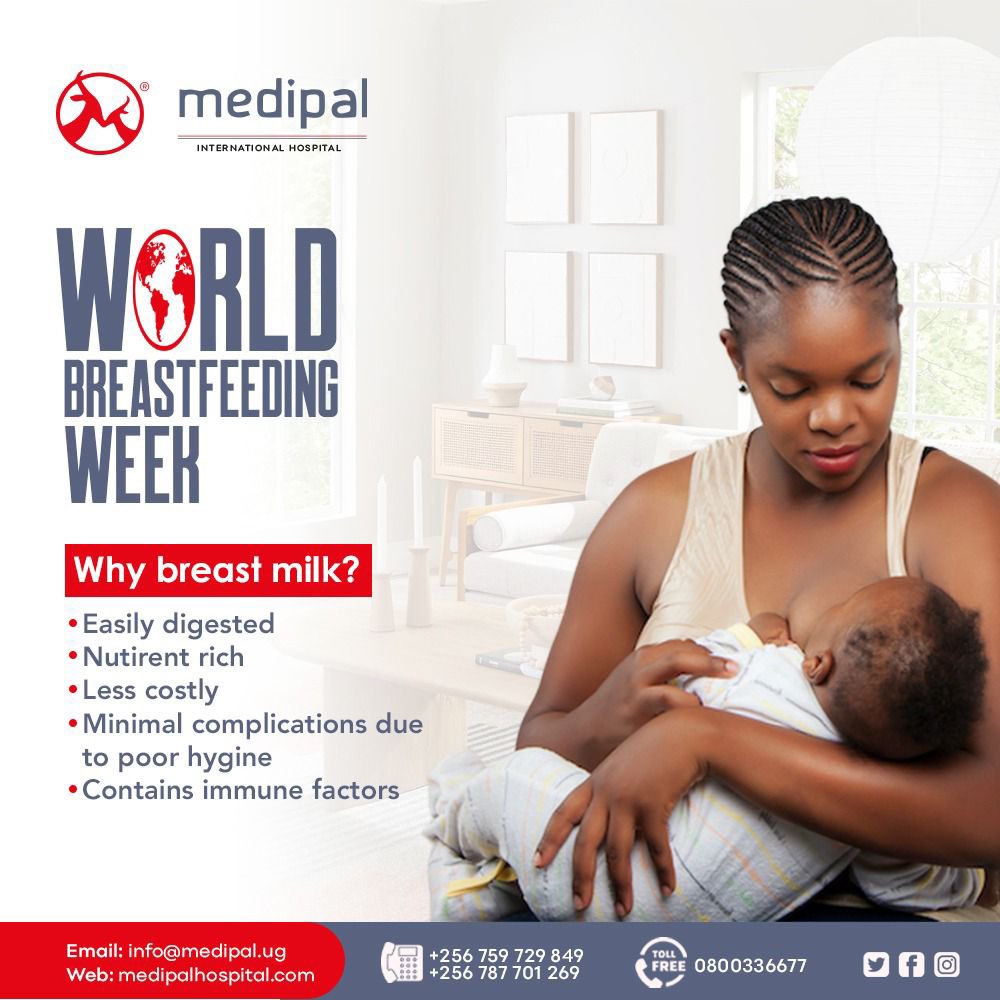 MedipalHosp's tweet photo. Breastfeeding is a mother's gift to herself, her baby and the earth

Here is why your baby needs breast milk? 

#Medipal | #Breastfeeding | #Hospital https://t.co/YuiGEUFWUq