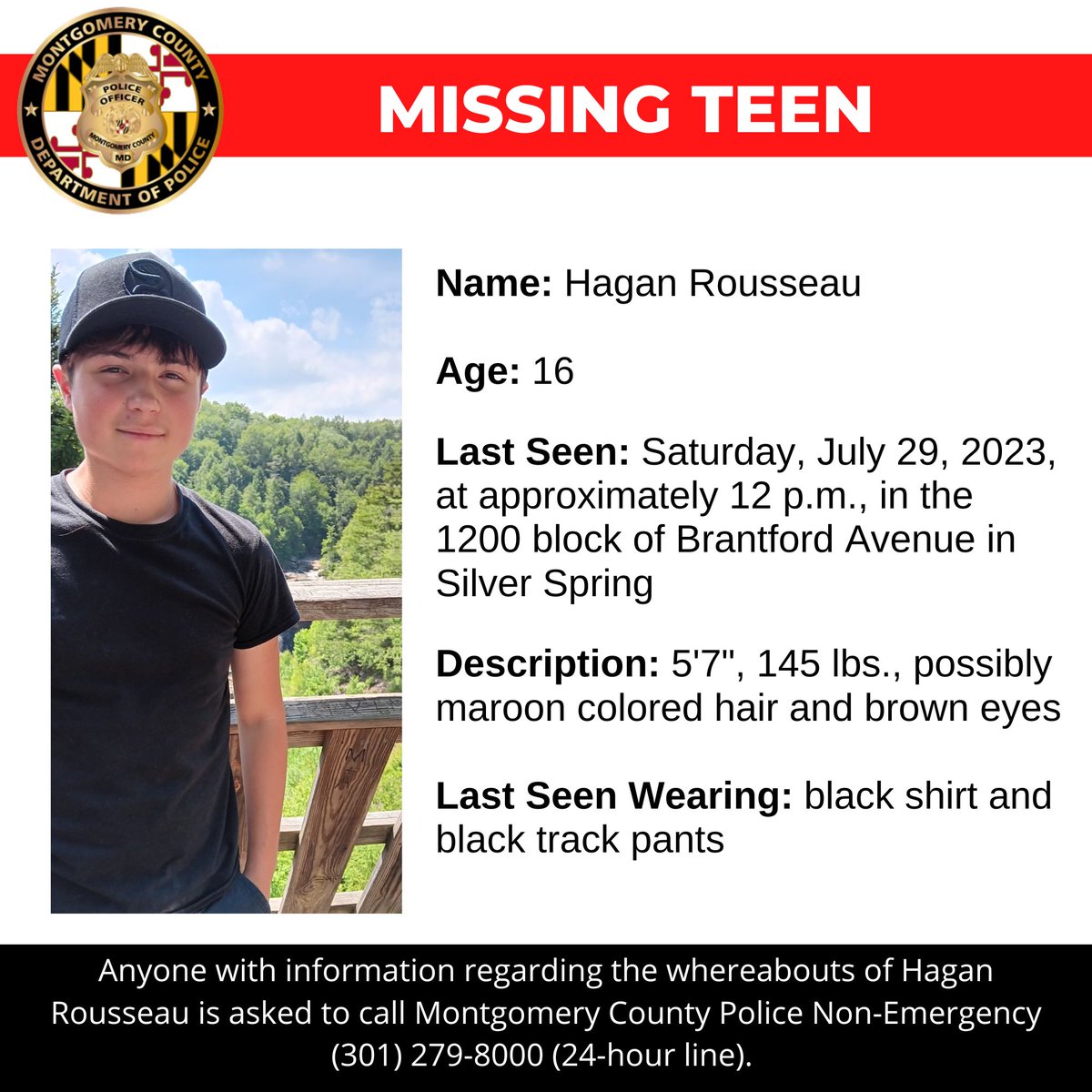 mcpnews's tweet photo. The Special Victims Investigations Division is asking for the public's assistance in locating a missing 16-year-old.

https://t.co/7Vvrb40Gg7

#mcpnews #missingperson https://t.co/2Lk9VH3OHg