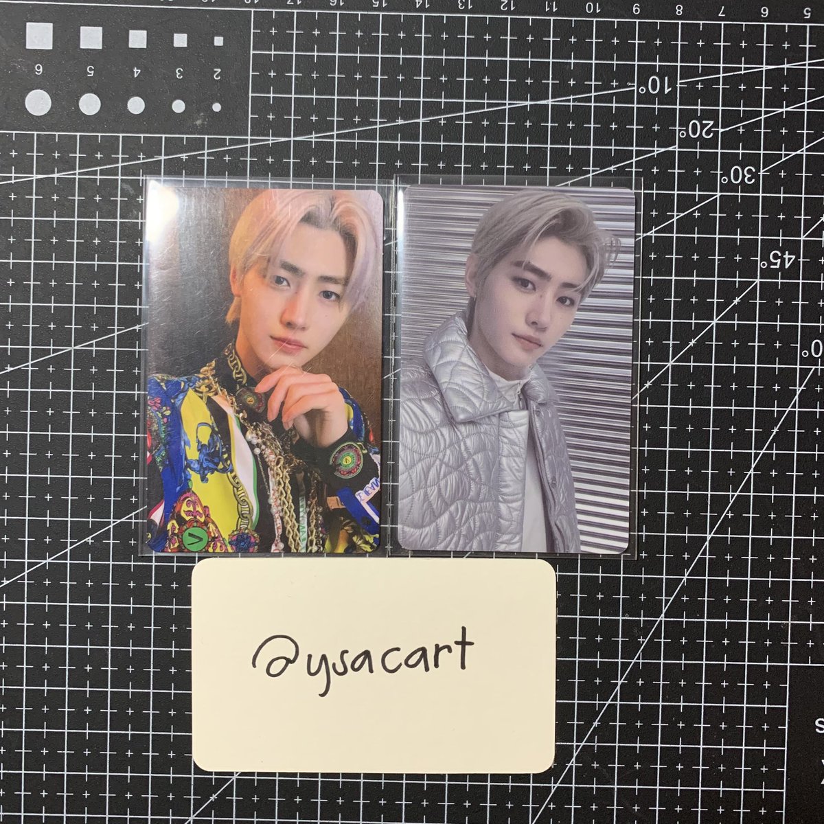 ysacart's tweet photo. wts • lfb • ph

REPRICED 
Set - ₱550
Sunghoon D:S solo jacket ₱350
Sunghoon D:A lucky draw ₱250

— j&amp;t
— gcash
— payo / 2 days reservation 

dm if interested https://t.co/r5ma52Rw1V