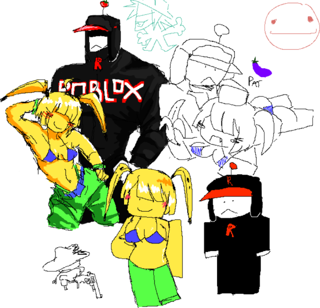 Fanart, Noob e Guest, Roblox