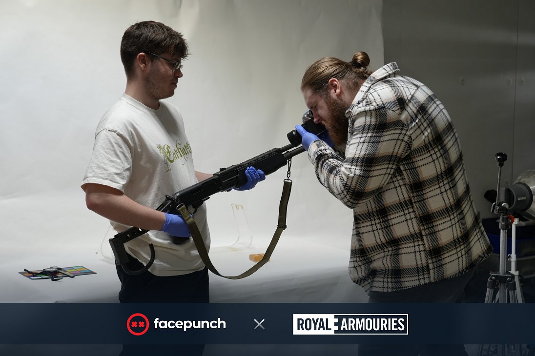 FcpnchStds's tweet photo. A few weeks ago, some of the Facepunch art team working across a few games got the chance to visit the @Royal_Armouries and study a range of weapons!
Thank you to the team for allowing us exclusive access. It was informative, inspiring, and we can't wait to work with them again! https://t.co/xD0rTMFg8n