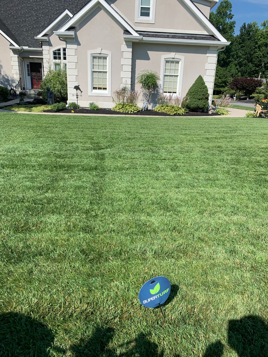 Making sure the lawns stay healthy with round 6 lawn applications. 

#RVA