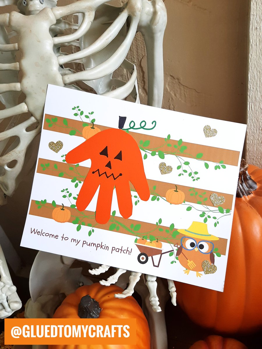 GluedToMyCrafts's tweet image. Create a one-of-a-kind handprint "welcome to my pumpkin patch keepsake" to remember the season forever! #pumpkinpatch #handprinted #fallseason #welcometomypumpkinpatch #keepsake

gluedtomycraftsblog.com/2018/08/welcom…