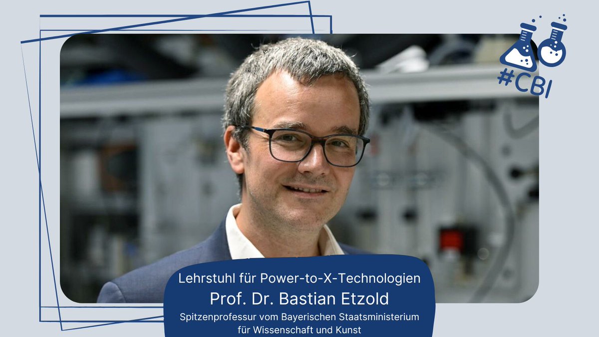 Wir freuen uns sehr, Prof. Dr. Bastian Etzold am #CBI  begrüßen zu dürfen. 
Prof. Dr. Bastian Etzold ist Inhaber des neuen Lehrstuhls für Power-to-X-Technologien, der im Rahmen der Hightech Agenda Bayern mit fünf Millionen Euro gefördert wird.

#FAUProf #wilkommen @UniFAU