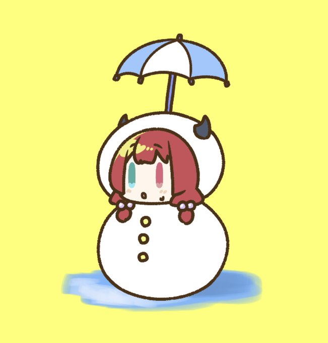 「雪だるま」のTwitter画像/イラスト(新着))