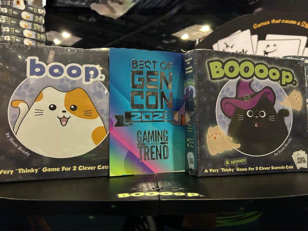 Thank you <a href="/GamingTrend/">GamingTrend®</a> for such a lovely honor! Are you ready for some booping on Day 2 of #GenCon2023?