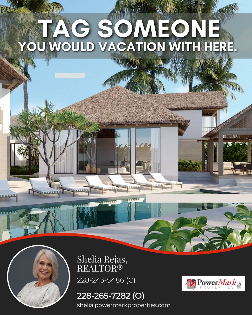 screjas's tweet photo. Who's your ideal poolside companion for soaking up the sun and making waves of unforgettable memories?
Tag them and start dreaming of your next getaway together.
#getaways #vacationhomes #vacationdestination #pooldays #dreambig #summerfun #makingmemories #perfectcompanions https://t.co/UWPDPxW4CG