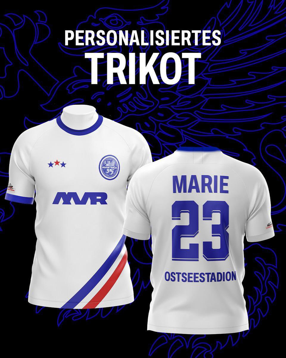 DA IST ES – DAS MARTERIA TRIKOT😍  Wenn man schon im eigenen Stadion aufläuft, dann mit einem eigenen Trikot 🥰  Jetzt im Shop: marteria-trikot.de
