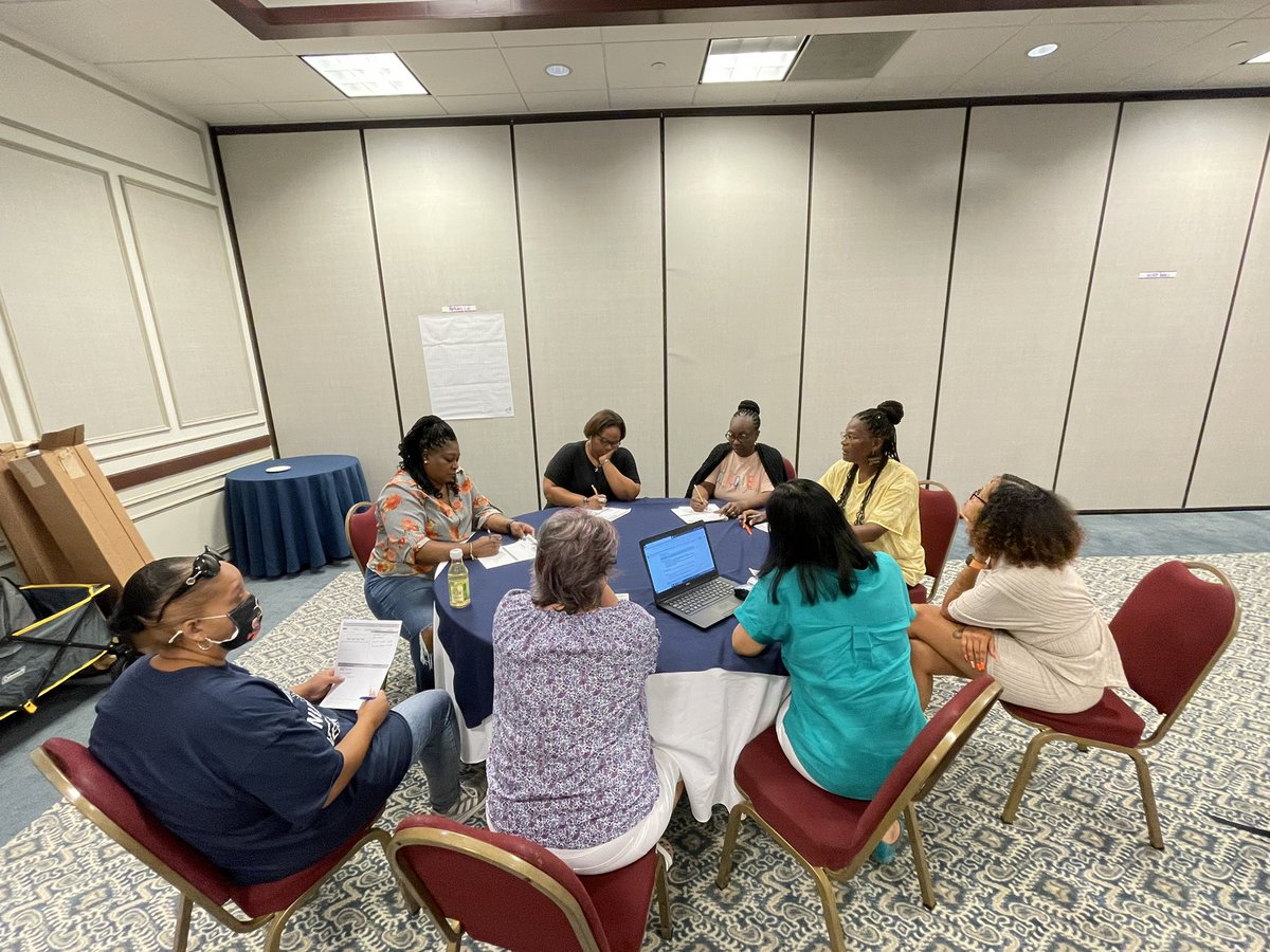 PFrancisNTN's tweet photo. Summer training fun with @PGCPSK5Math teachers. Multiplication standards jigsaw.
So much information was gathered. @NTNMATH #multiplicationprogressions
#standards
#rigor
#communityoflearners
#justgettingstarted
#unlockinfinitepower https://t.co/TI5ztiutkr