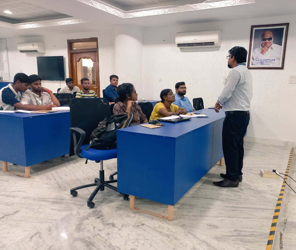 AmitKumar_ak14's tweet photo. Hands-on-training in #DNATaxonomy #Phylogeny
27 participants from various institutions have came.
Tomorrow @Prakash_caridea will continue with #Concatenatedphylogney #BI, #Speciesdelimitation and @KKunjulakshmi will present her work on #Freshwatershrimps
@SathyabamaSIST https://t.co/j2mlcR1FVK