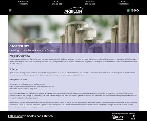 arbicon's tweet photo. We are thrilled to share a recent case study of on how we resolved a challenging boundary dispute for one of our valued clients and we couldn't be prouder of the outcome.

https://t.co/snkwLQKsi2 https://t.co/Lm1oYB2ein