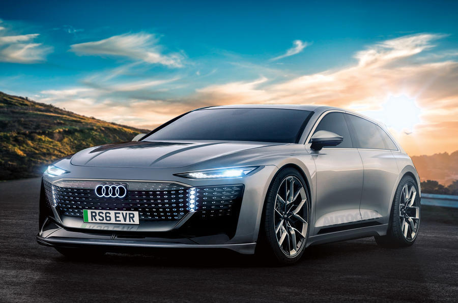 autocar's tweet photo. Audi Sport will resurrect the RS6 saloon as an electric-powered rival to the BMW i5 M60 saloon and the Mercedes-AMG EQE 53 saloon 👀 https://t.co/JW8I1nl9Tp https://t.co/D9BvnP5jSO