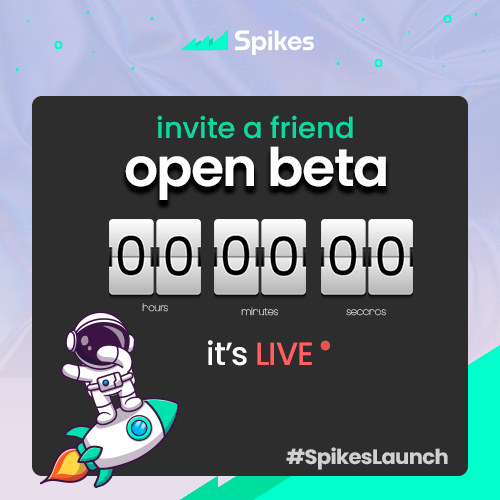 Spikes_St's tweet photo. It's official &amp; we couldn't be happier 🚨 🥳

Spikes BETA is now open to everyone #TwitchStreamers! 

Add '#SpikesLaunch' to your Twitch stream title starting today, and brace yourself for an incredible time together on stream! 🍾 https://t.co/7IYS4buer8