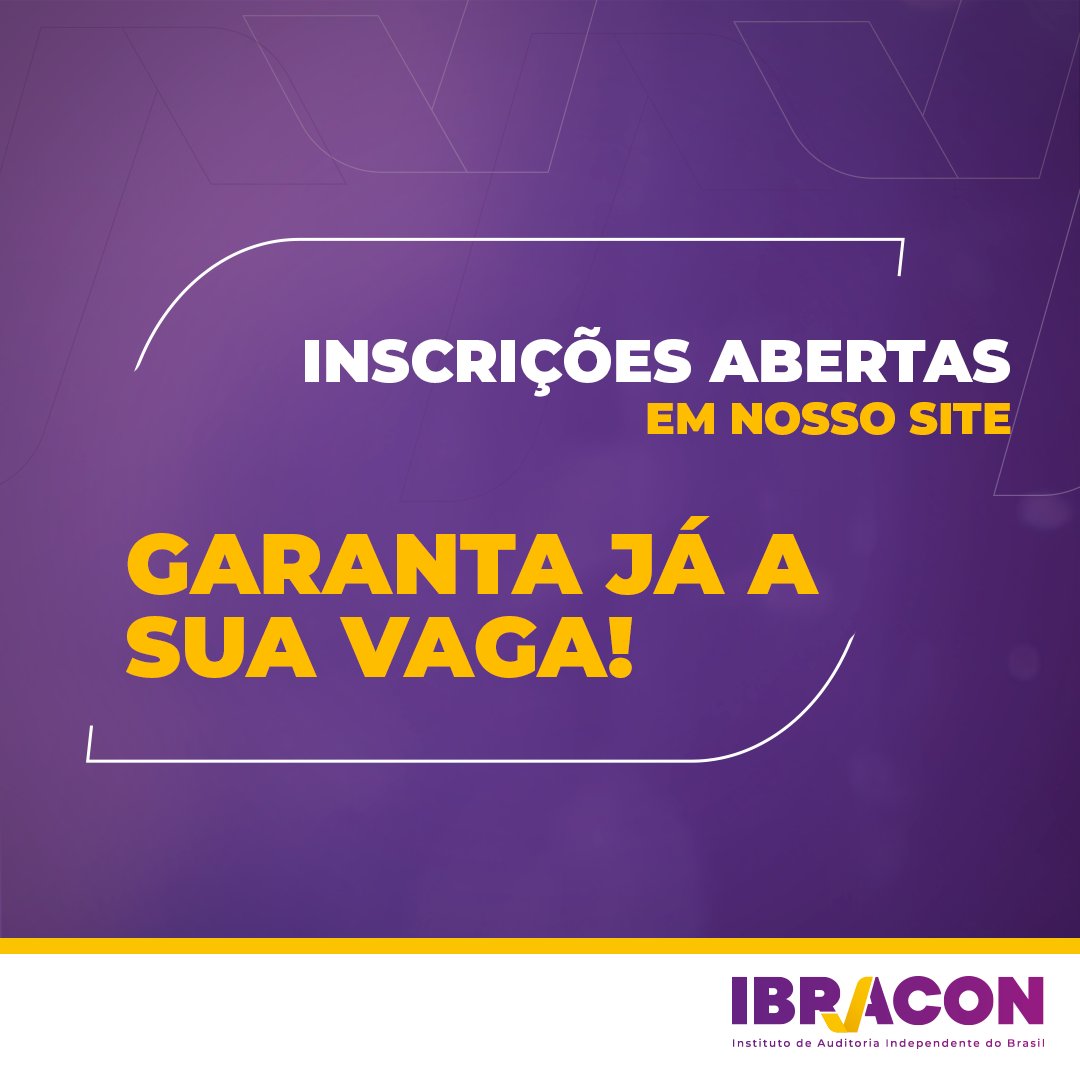 ibraconnacional's tweet photo. Oferecido pelo Ibracon, o curso EAD: Auditoria de A a Z, abrange o processo de auditoria, as normas que regem a profissão, e muito mais. Inscreva-se: https://t.co/RnSafNSNer
#Ibracon #AuditoriaIndependente #CursoIbracon https://t.co/Ghn3NDyOwm