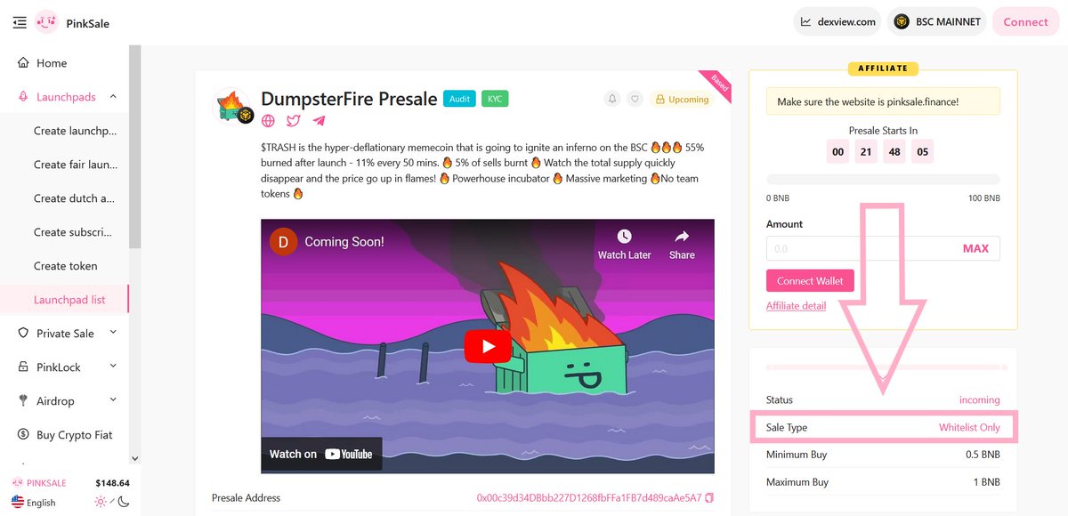PinkSale (Pink Ecosystem) tweet media