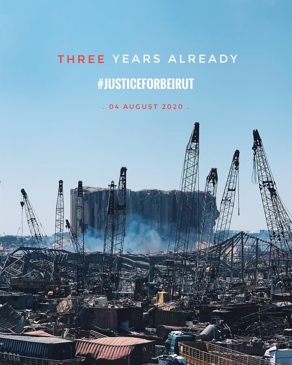 Live Love Beirut (@livelovebeirut) on Twitter photo 3 years later, and nothing’s changed yet…
#justiceforbeirut #🇱🇧
“Yet to this day, absolutely no one has been held responsible for the tragedy that unfolded on 4 August 2020.
Aya Majzoub <a href="/amnesty/">Amnesty International</a> “
photo by @theobaf 3 years later, and nothing’s changed yet…
#justiceforbeirut #🇱🇧
“Yet to this day, absolutely no one has been held responsible for the tragedy that unfolded on 4 August 2020.
Aya Majzoub <a href="/amnesty/">Amnesty International</a> “
photo by @theobaf