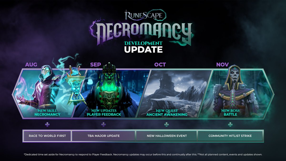 RuneScape's Necromancy Season Gets Ancient Awakening Update - Hardcore Droid