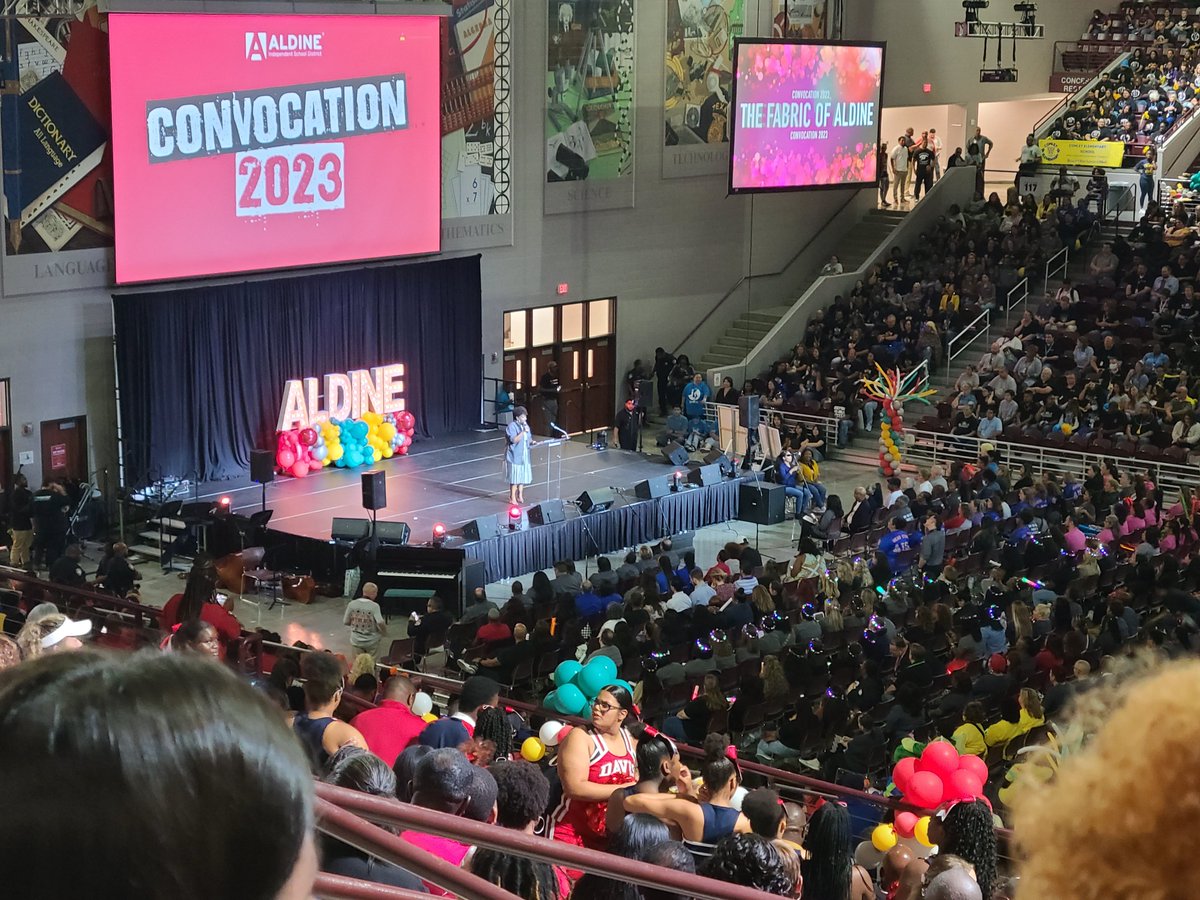 Angela_Painter's tweet image. WE are the fabric of Aldine. #AldineConvocation23 #AldineRising