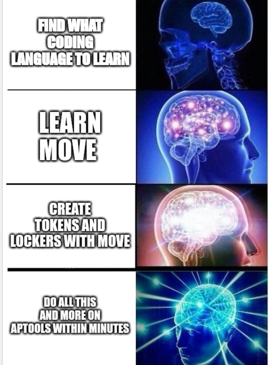 Aptools | Launch on Aptos with No coding tweet media