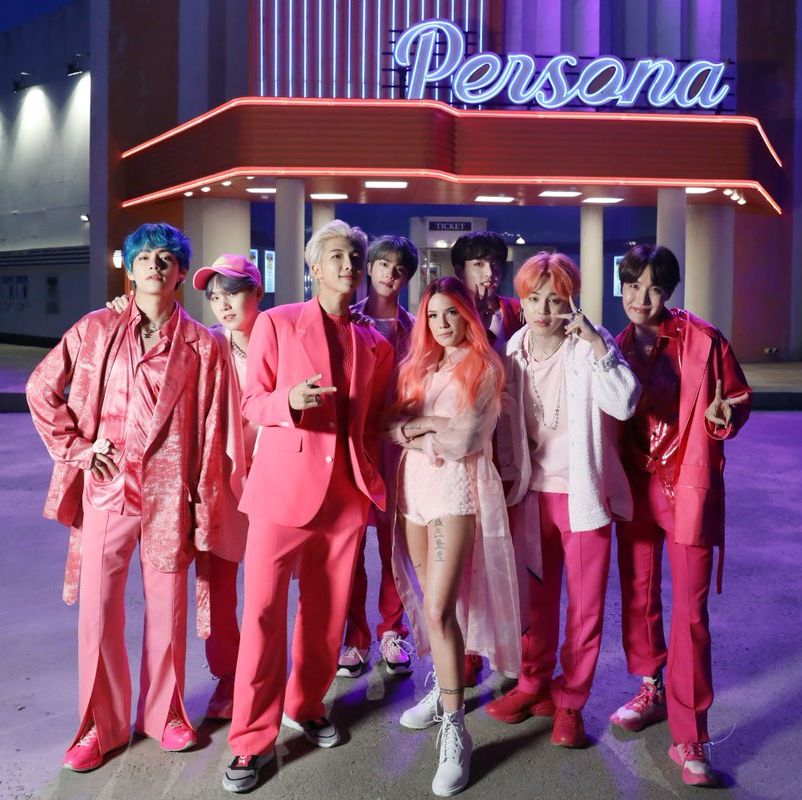 .@BTS_twt and @halsey's 'Boy With Luv' is now certified Gold in the UK.