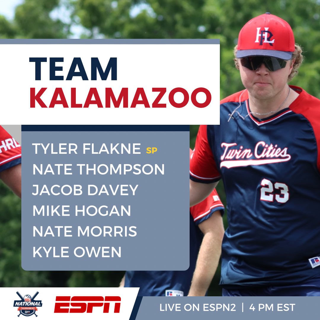 Line ups for today’s game 🫡

📺 ESPN2 at 4 pm EST