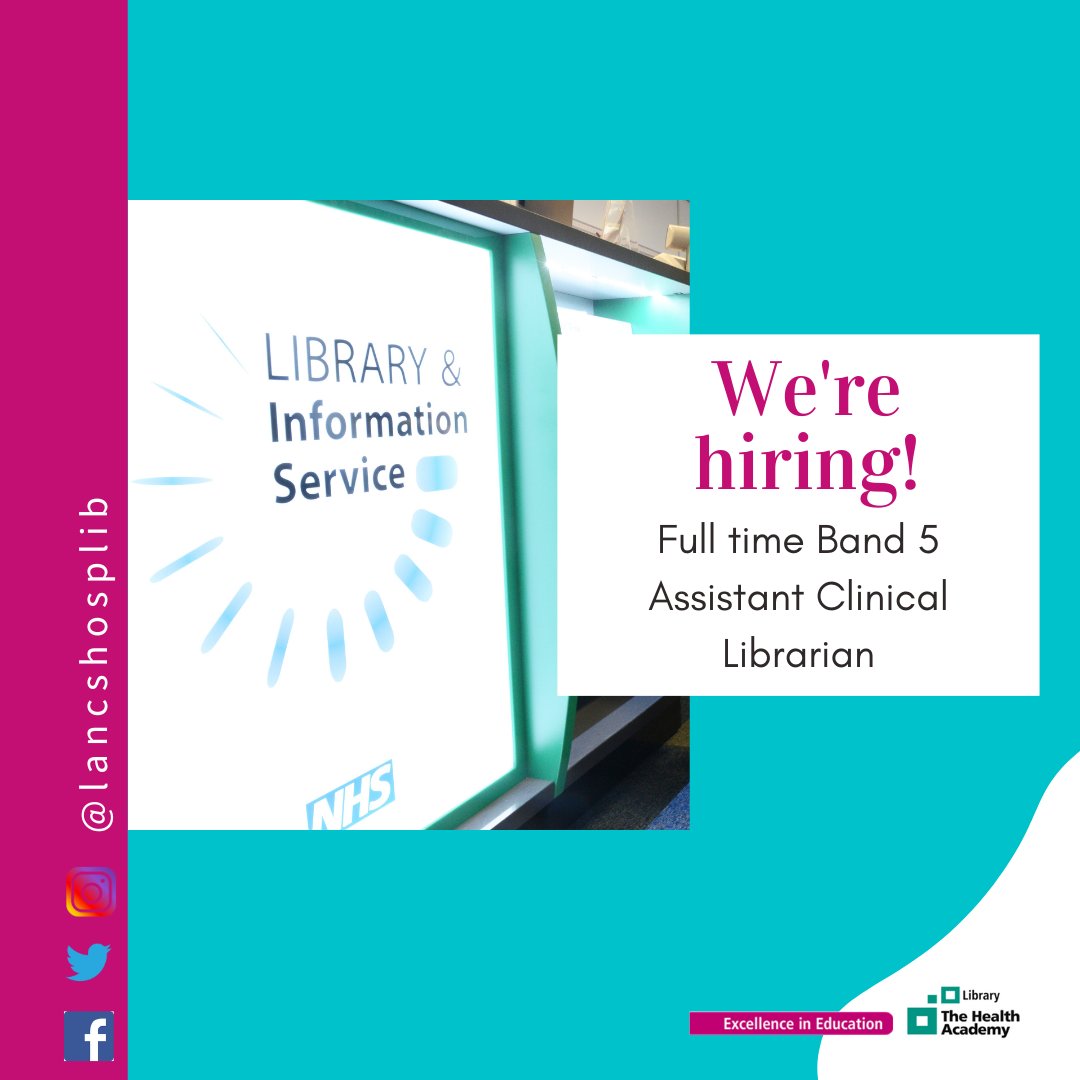 LancsHospitalLibrary tweet media