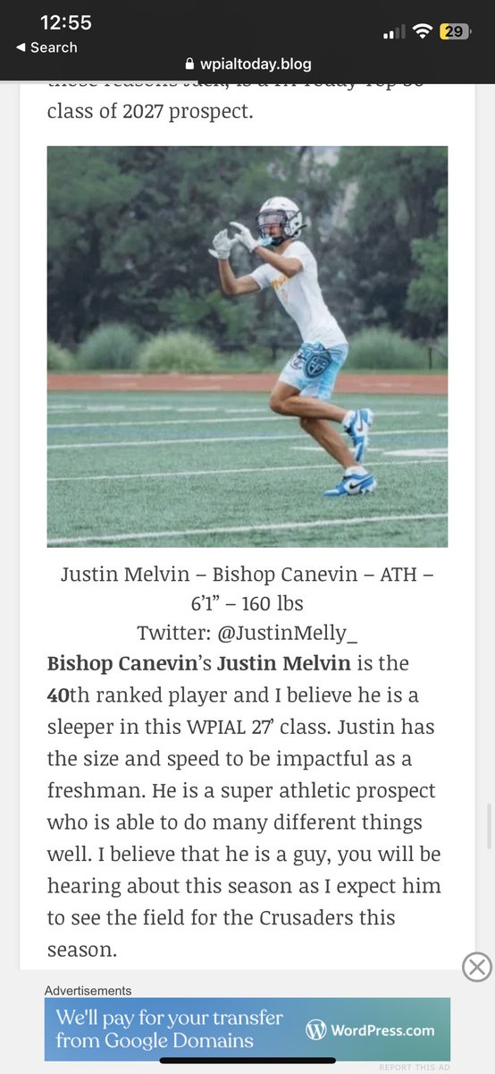 Thank you for the write up! <a href="/PA_TodaySports/">PA Today</a> <a href="/PrepRedzoneNext/">Prep Redzone 𝙉𝙀𝙓𝙏 🏈</a> @CrusadersFball <a href="/Coach_Rich4/">Rich Johnson</a>