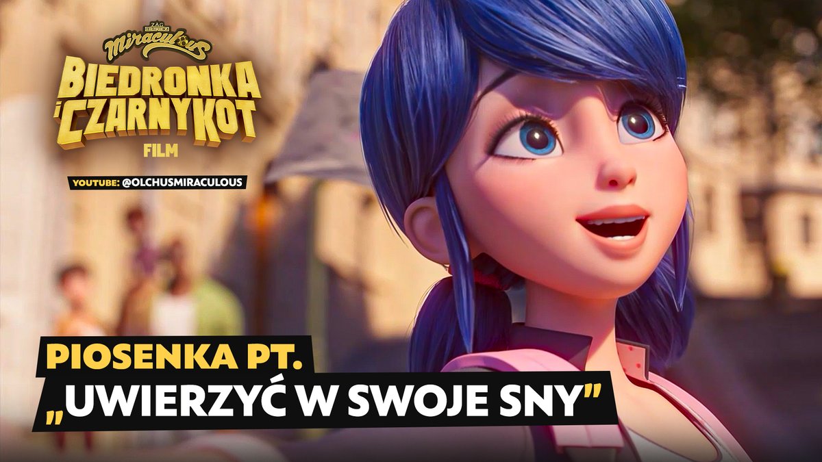 olchusmlb's tweet photo. 🎵 MIRACULOUS FILM - piosenka „Uwierzyć w swoje sny” już dostępna! #MiraculousFilm

Wraz ze studiem PRL zapraszamy na utwór nr. 5 pt. „Uwierzyć w swoje sny” w wykonaniu Magdaleny Wasylik. Film do obejrzenia w kinach!

https://t.co/Fv0j0THjQ9 https://t.co/OrsqnXDC9l