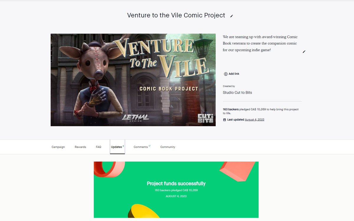 CutToBits's tweet photo. WE DID IT!! Thanks to all of our backers for making this little project possible! As we move forward with production, we'll keep you all informed of our progress via Kickstarter 🫡✨.

Until then, wishlist our game on Steam – it really helps us out too! https://t.co/C8TSDbDOh2 https://t.co/ROUPLzegRp
