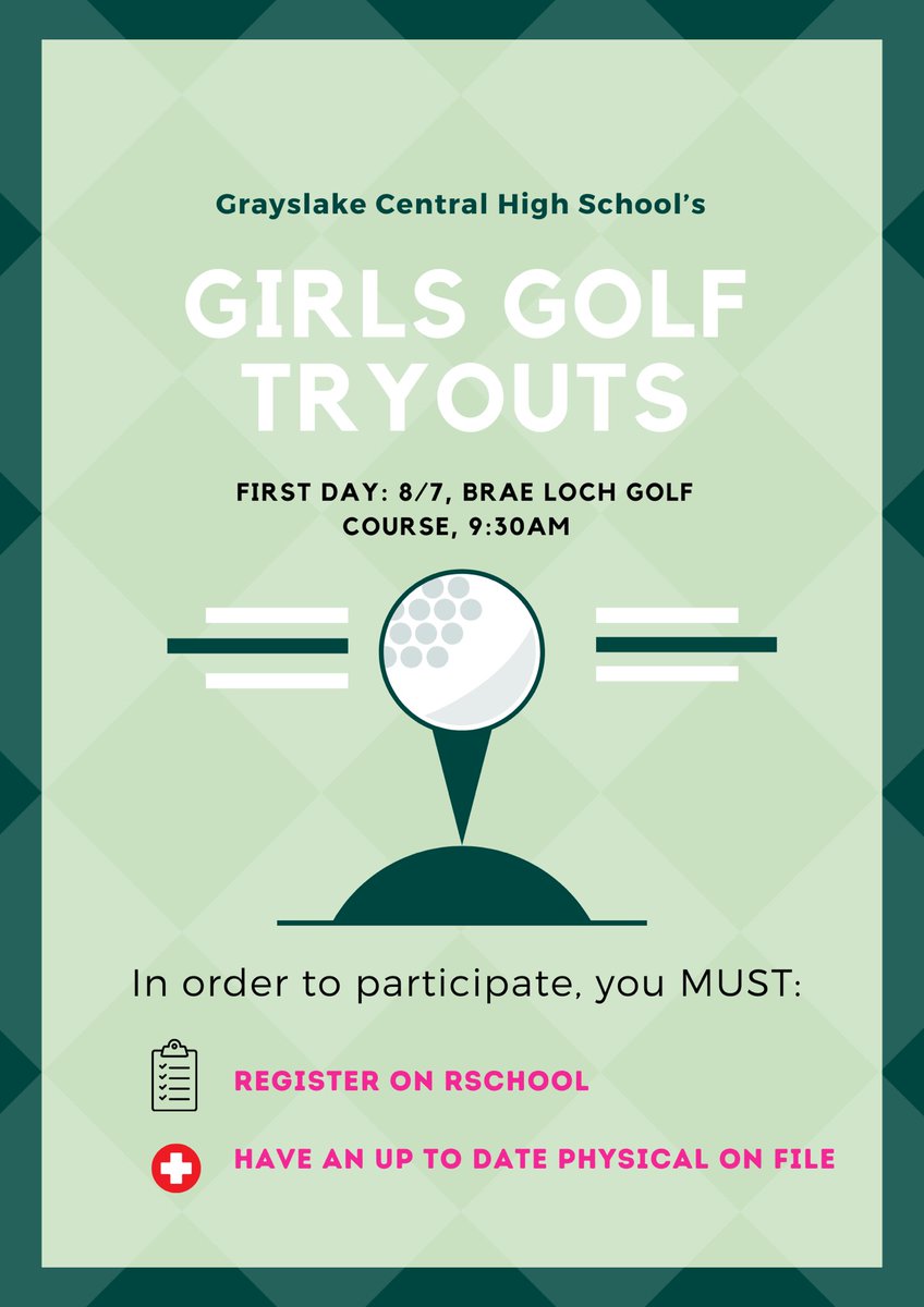 💥‼️Please check in with your family about rSchool registration and a physical! Hope to see you there!