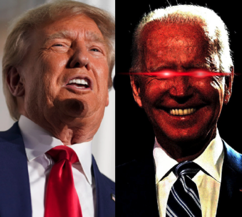 BREAKING: MAGA fans suddenly realize that they've shot themselves in the feet with their "Let's Go Brandon" chants as it's revealed that President Biden's "Dark Brandon" campaign merchandise is flying off the shelves — and fueling his reelection.

You simply can't make this stuff