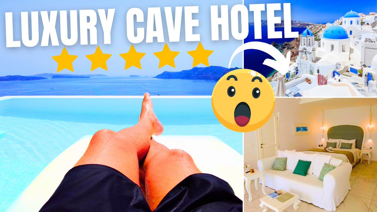 TimWalkwithme's tweet photo. What's it like to stay in a cave hotel in Santorini
WATCH HERE 👉https://t.co/1qQQKdf87V #Santorini #greece #luxury #luxuryhotel #hotelreview #FridayFeeling #FridayVibes #youtube @youtube #travel https://t.co/iuolgqLDkv