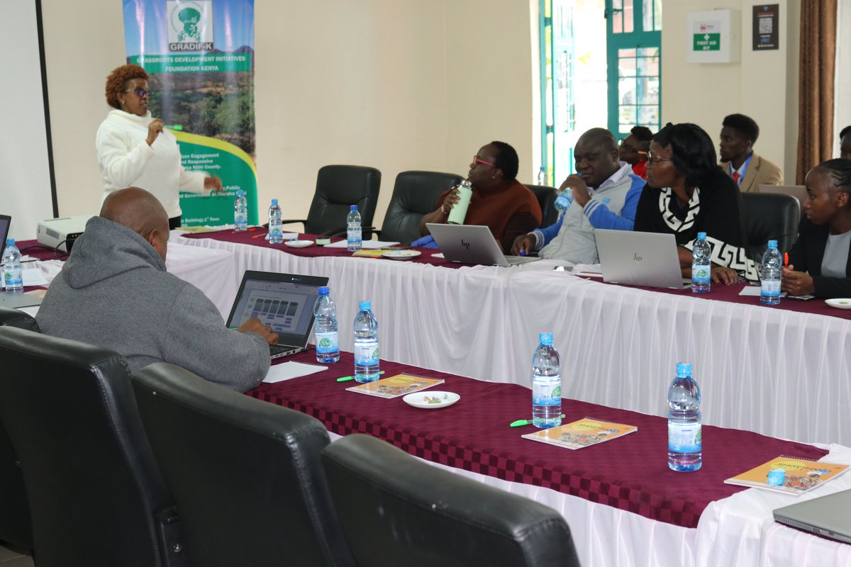 Gradif_kenya's tweet image. Data governance plays a critical role in ensuring compliance with the Kenyan Data Protection Act. During engagement meeting on data  governance and data protection in Tharaka Nithi County.
@Open_Institute @TNCG_Official