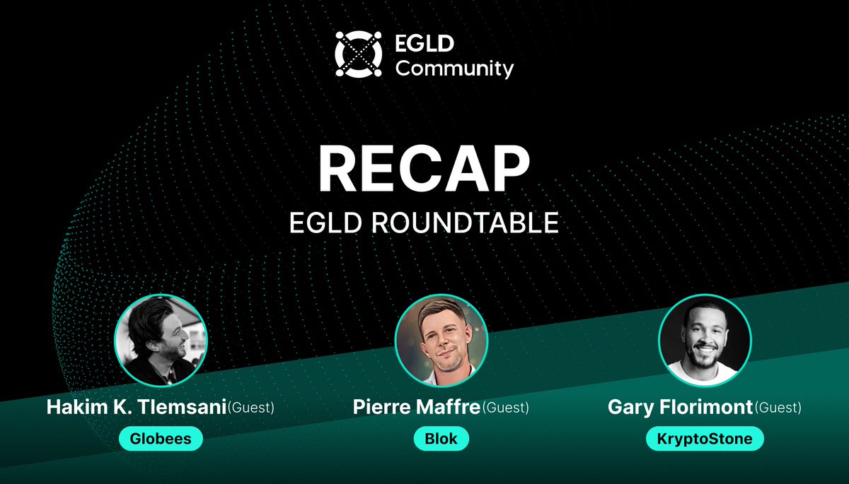 If you missed our Twitter Spaces - Roundtable about "Web3 Real Estate on MultiversX", here you can find the recording and the 3 Key Takeaways of the session. 🎧📃

Discover our RECAP here:
➡️ egld.community/podcasts/web3-…