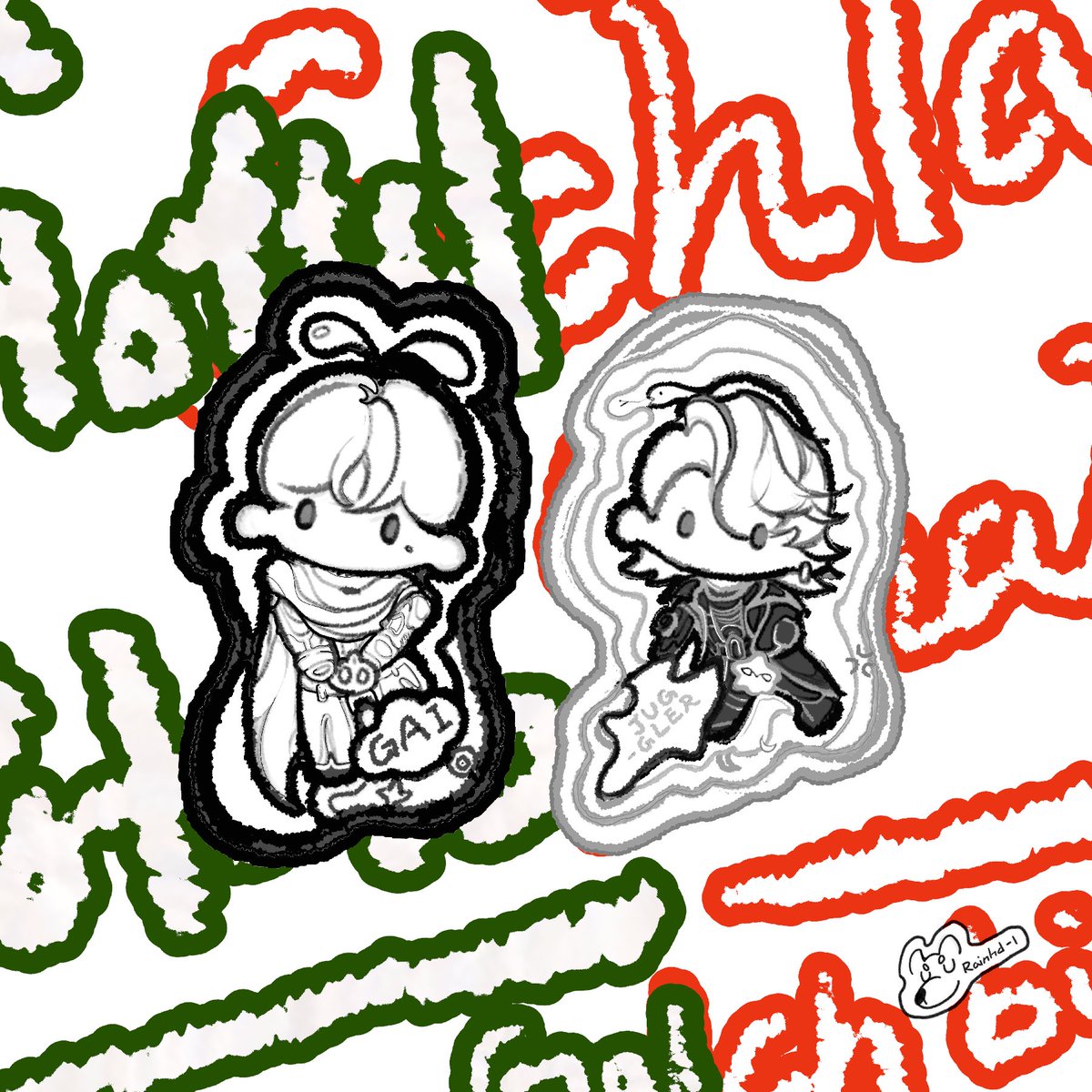 Ra1Inhd's tweet image. GAI JUG存档②方卡set1