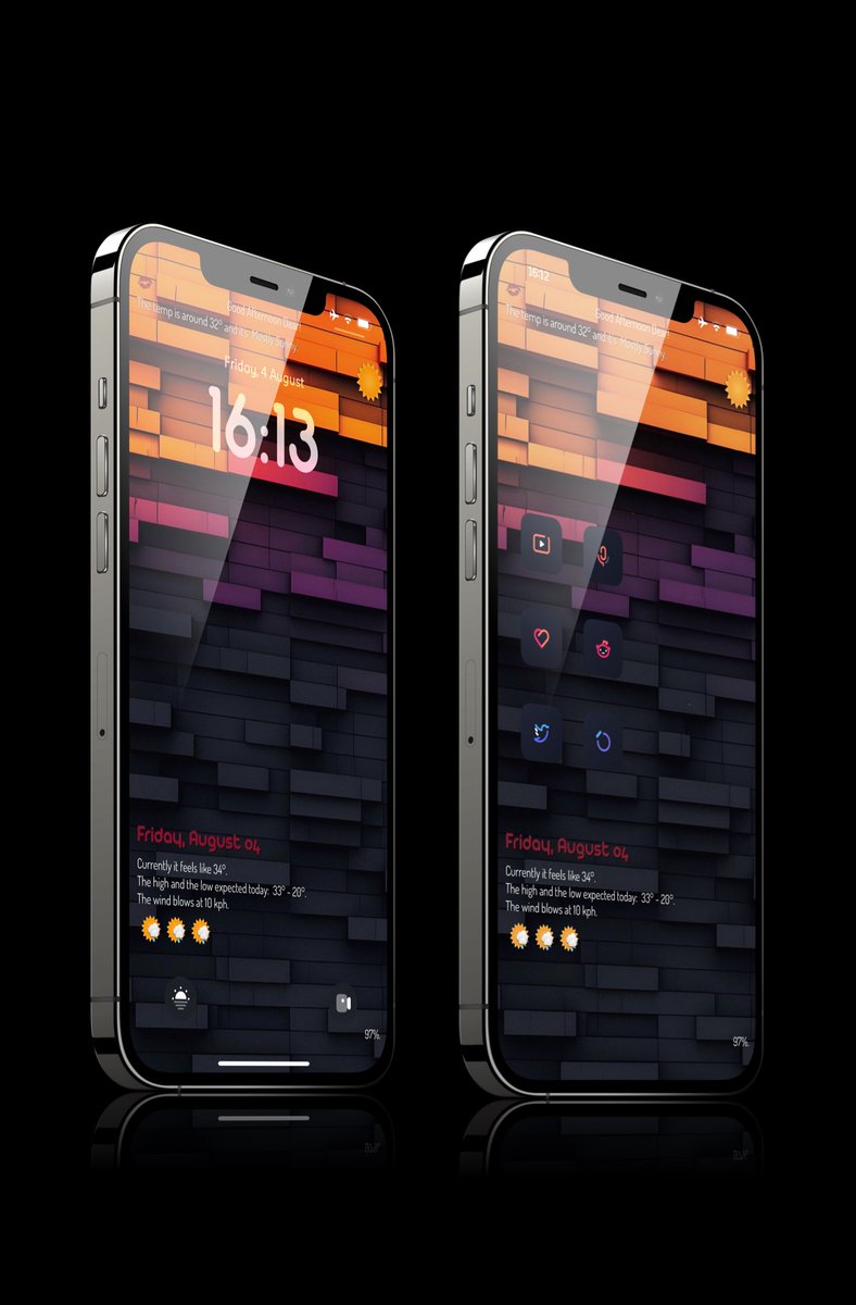 With more efforts... 😅📱 it’s possible.
Changed: system fonts, LS icons, LS clock font, HS dock hidden... 😎 and much more... 
#misaka #kfd #iOS16 #nojailbreak
#shortcuts #ShowLive #SmartWallpaperArt 
Icons: Zenira