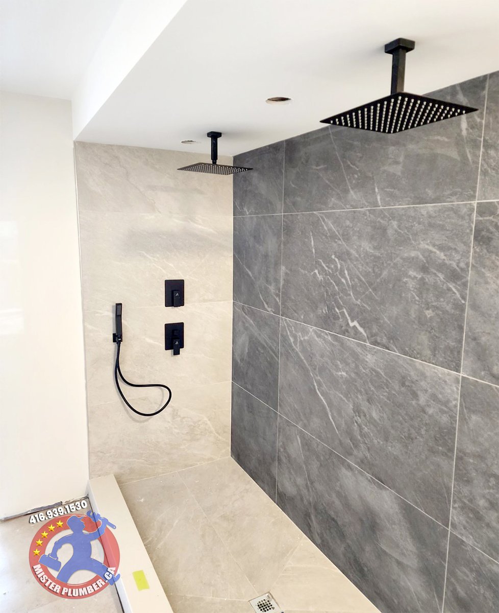 PlumberMr's tweet image. Modern shower with two rain shower heads
✅ Request a FREE estimate: misterplumber.ca/free-estimate-…
☎️ Phone: 416-939-1530
📧 Email: info@misterplumber.ca
.
#showerinstallation #modernshower #showerrenovation #torontoplumbing #plumberToronto #Toronto