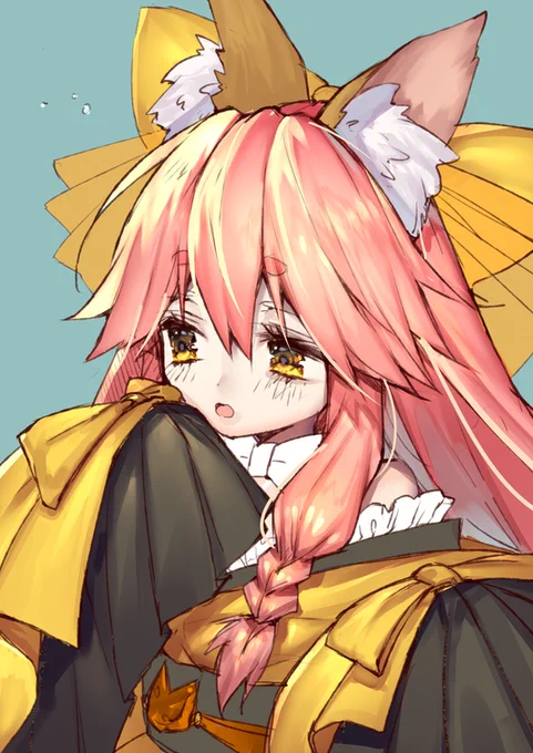 【FateSR】タマモアリアちゃん落書き 夏コミ間に合わなかったので サンクリの新刊はこの子を出したい… #タマモアリア ##FateSR