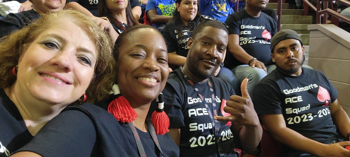 Teamwork makes the dream work! Specials team on deck for 2023-2024! #Aldineconvocation2023 @GoodmanES_AISD @GoodmanACE_LMC @TexanBrown8099 @vmanuelb1