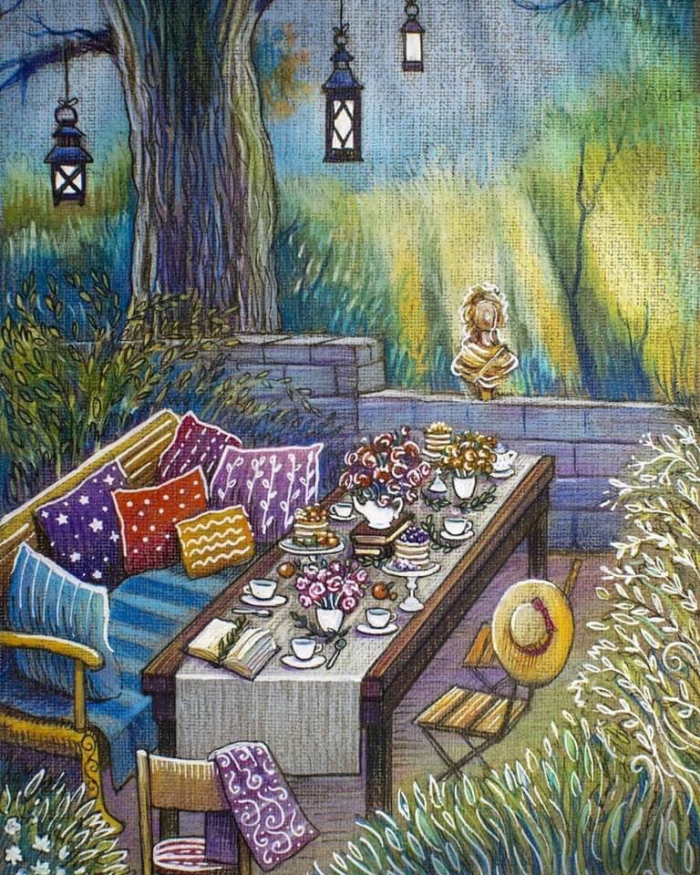 Paperbacks_Plus's tweet photo. "The best things in life aren't things." ~Art Buchwald

“#Summer in St Petersburg” by #illustrators Lena and Sasha Nokeek (https://t.co/7vpMWSGpow) 

#bestthingsinlife #bestthings #summerart #summerday #picnic #books #booksandart #literaryart #games #puzzles #fiction #booklovers https://t.co/bWwbP60QnL