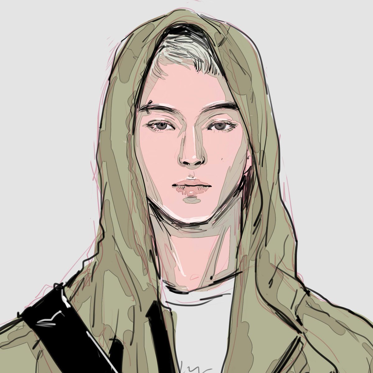 adamiee's tweet photo. ชั้นที่บอกไม่ค่อยถนัดวาดหน้าตรง แต่พอเปงม้าค https://t.co/7n7DrPT9P6